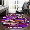 gremlins,movie poster Chair mat Round Rug Office carpet, Machine Washable, Non slip, Suitable for Living Rooms, Bedrooms