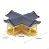 Ancient Style Corridor Model Micro Landscape Garden Sand Table Traditional Architecture