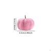 5Pcs Halloween Velvet Pumpkins Decoration Artificial Pumpkin Fall Decor for DIY Crafts