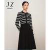 Elegant Everyday Round Neck Knit Dress
