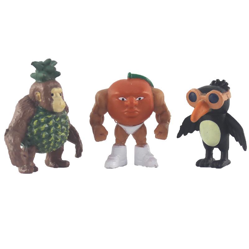 24 pièces/Ensemble Tung tung tung Sahur Figuras V1 V2 V3 Série PVC Italian Brainrot Tun Tung Tung Sahur Figurines d'Action Jouets