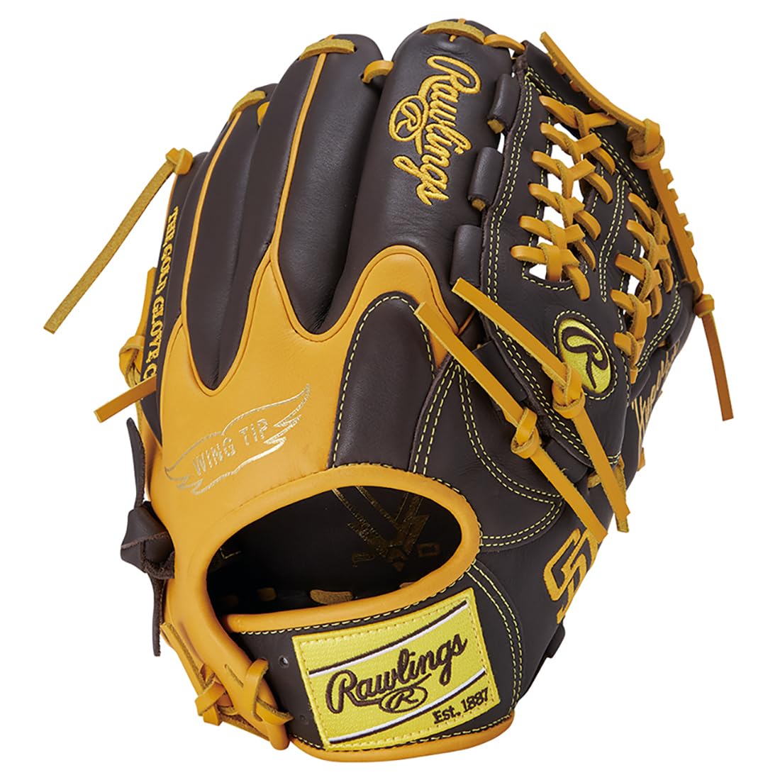 

Rawlings HYPER TECH MLB Team Softball Glove Padres 11.75 Inch Left-Hand Throw Right Hand Wear Adult Size