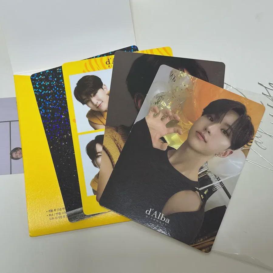 

Seventeen Хоши Далба Открытка Фотокарточка