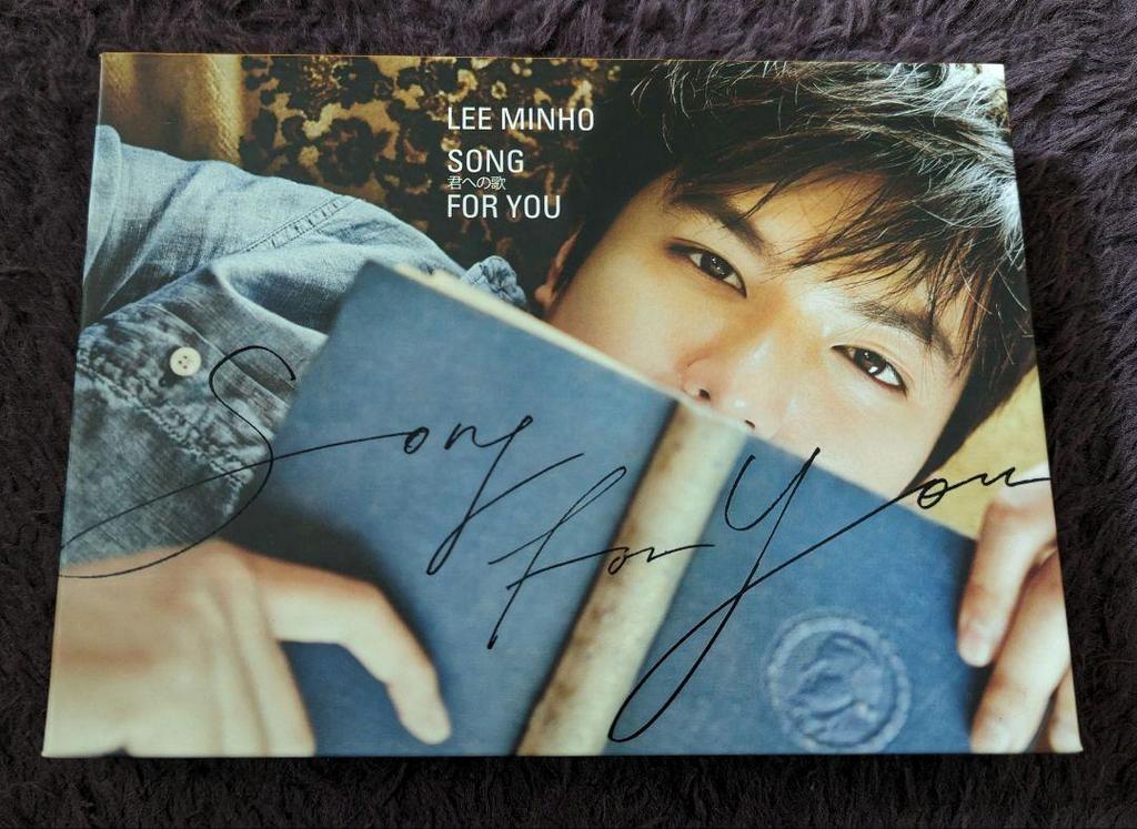 [USED] Lee Min Ho CD "SONG FOR YOU" CD "Thank You" Set