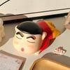 1 Piece  Crayon Shin-Chan Pat On The Head Lamp Toy With Light Ornament Anime Figure Model Small Night Light Toys