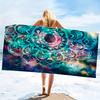 Swimming Bath Towel Microfiber Beach Towel Thin Absorbent Extra Large Towel for Beach Swimming Camping Yoga Bath Sports