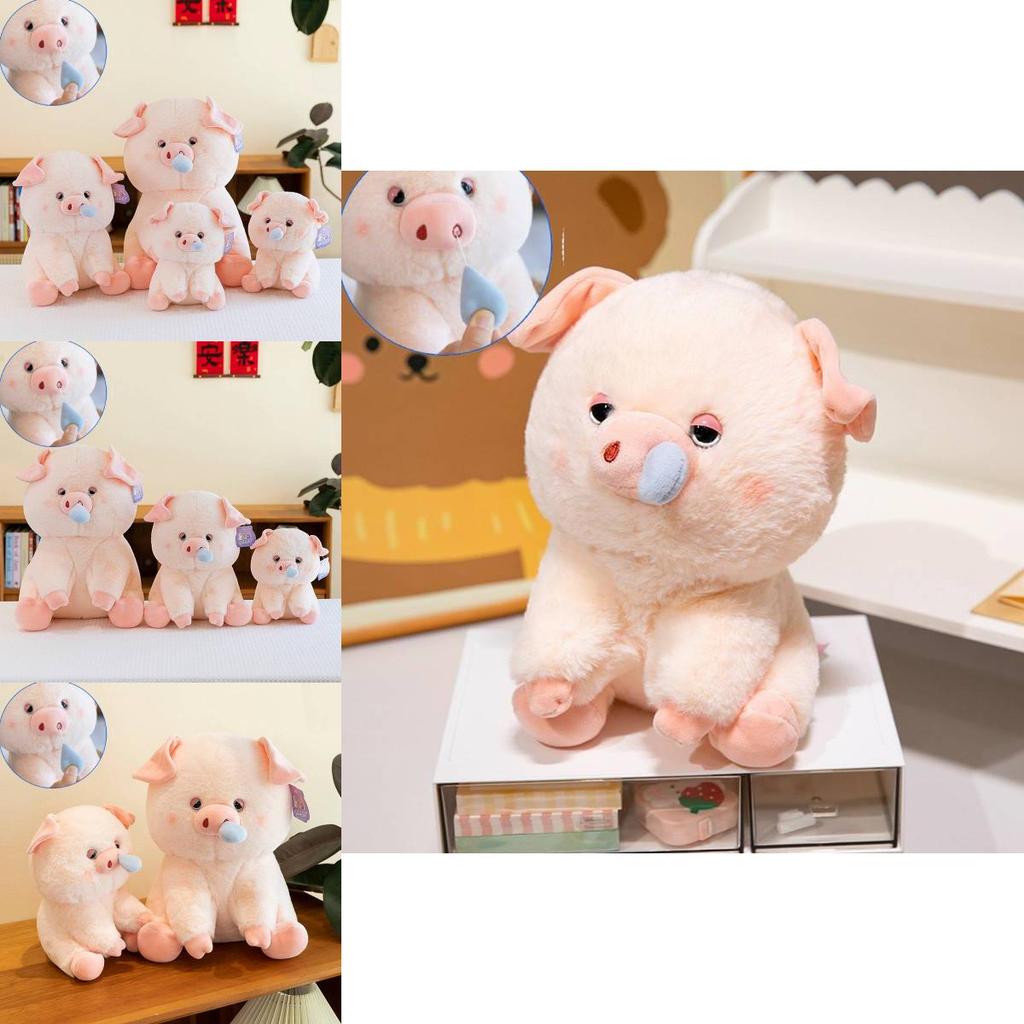 Adorable Pink Pig Plush Toy For Girls Soft Stuffed Animal For Cozy Sleep Companion