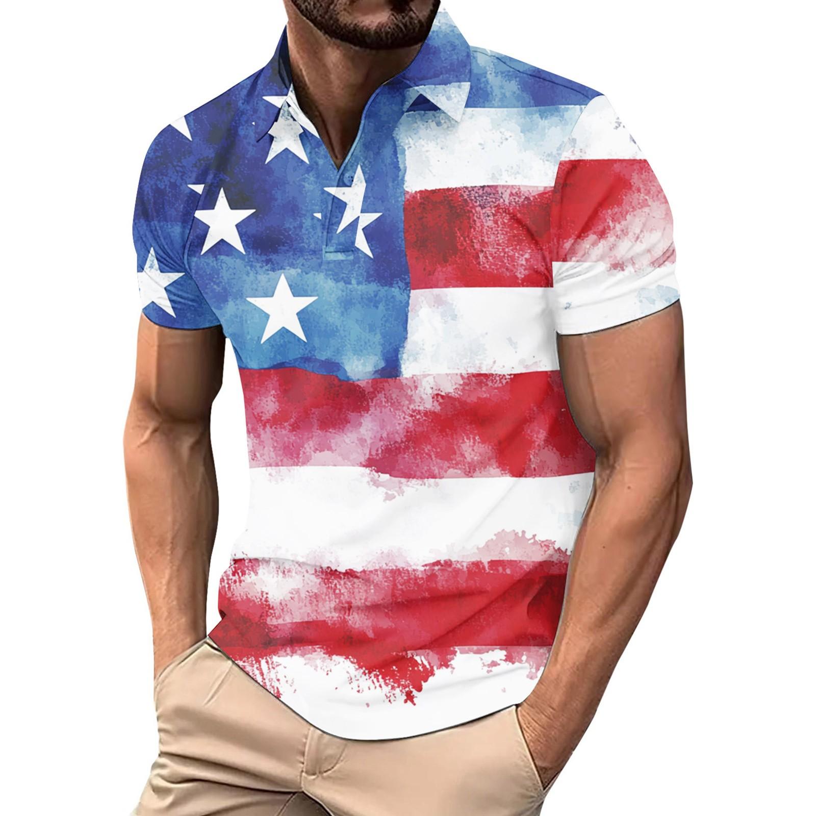 

Летний новый мужской повседневный воротник-стойка с коротким рукавом воротник рубашки S