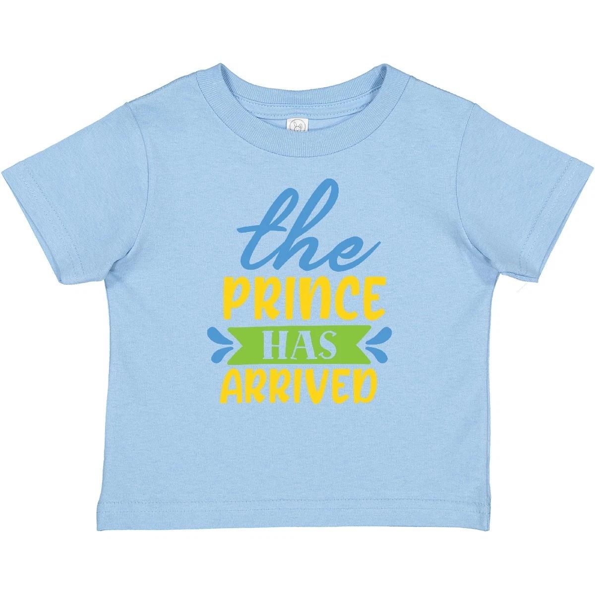 Inktastic Baby The Prince Has Arrived Baby T-Shirt Arrival Just Born Adorable 120