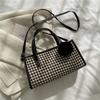 Large Capacity Plush Tote Bag Women's Handbag 2023 Spring New Fashion Street Trend Shoulder Crossbody Bag