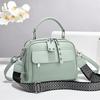 Textured Multi-Commute Crossbody Bag - Versatile, Simple, Multi-Layer Shoulder Handbag