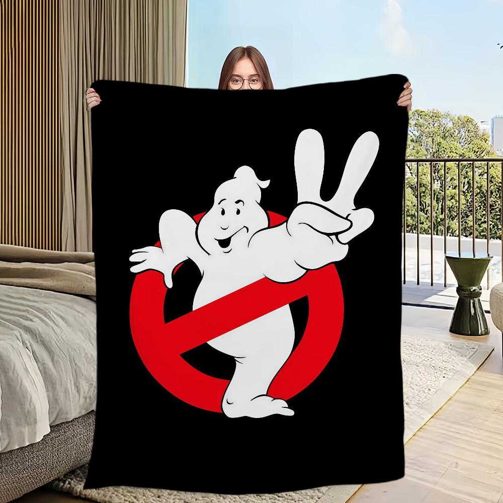 Classic Movies G-Ghostbusters Blanket For Sofa Room Microfiber Bedding Blanket office Travel Gift Home