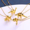 Dinosaur Pendant Necklace For Women men New Fashion Creative Cute Choker Clavicle Chain Personalized Gold color Jewelry Gifts