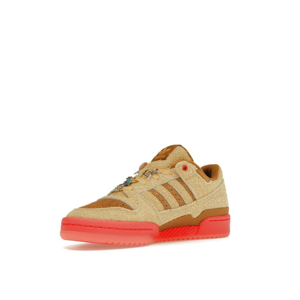 Dr. Seuss X Adidas Forum Low J Max Kids Sneakers Tan Oat Bright-Red IG7066