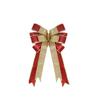 2pcs Large Size Christmas Tree Bows Glitter Christmas Tree Ornaments Xmas Bow Knot  Wedding