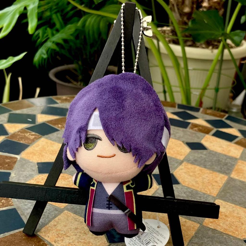 Gintama Chibi Gurumi Joui Shishi Takasugi Shinsuke Pluche Mascotte Sleutelhanger