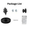 Upgraded V1.2 Precise Extruder Gear Set Nanocoated Precise and High Hardness For Lab X1 3D Printer Extrusion Gear