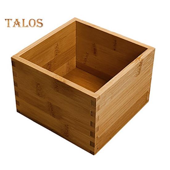 

Горшок для суккулентных растений из бамбука, многофункциональный настольный ящик для хранения, минималистичный органайзер для беспорядка на рабочем столе для домашнего офиса 1pc