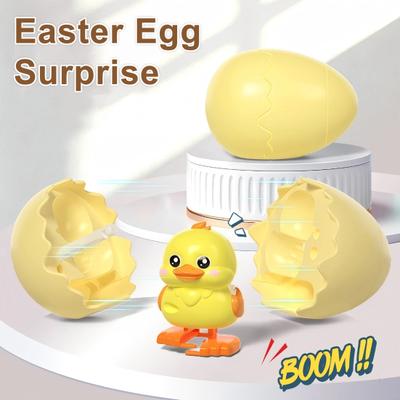 Wind-up Animal Egg Toy Broken Egg Duck Dinosaur Penguin Capybaras Clockwork Toy Toddlers Boys Girls Walking Hatchling Animal Toy Party Favors
