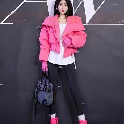 Short and High-waist Down Jacket for Women, Ultimate Winter Fashion Choice