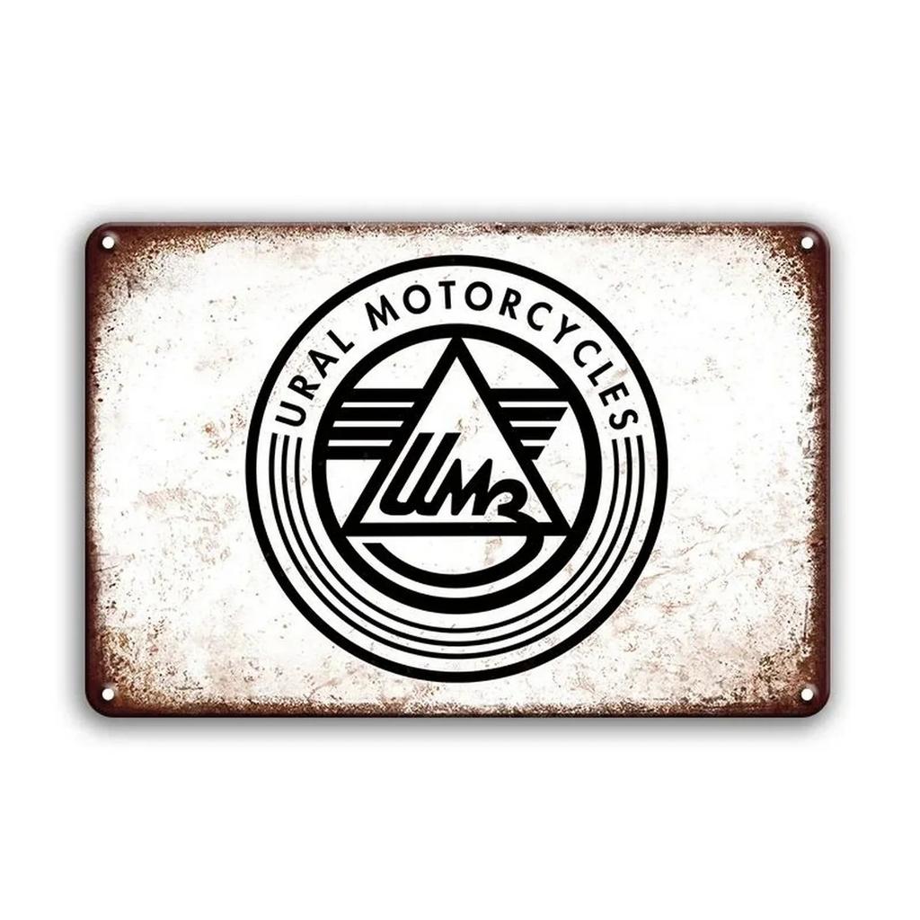 Moto Tyres Metal Tin Signs Buell Wall Decoration Plaque Vintage Art Poster Iron Painting for Man Cave Home Cafe Garden Club Bar