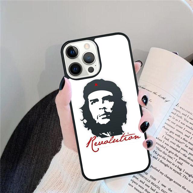 Che guevara Rauchend Zigarre Muschel für iPhone 17 Air 15 16 14 13 12 Pro Max 11 Pro Max Plus Handyhülle Abdeckung