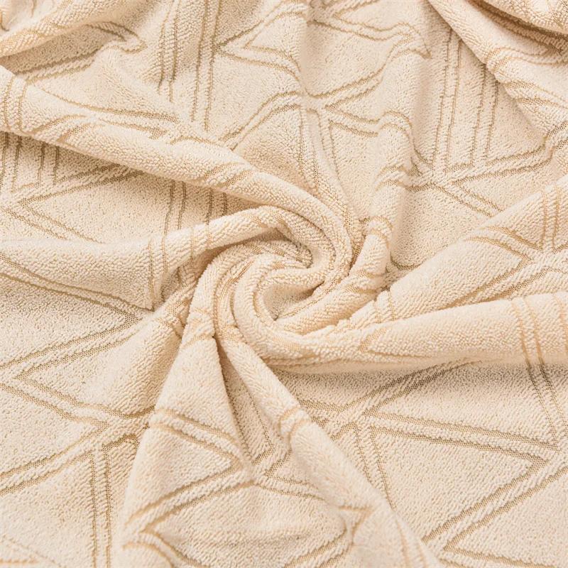 1seater Jacquard Wing Chair Cove with Seat Cushion Cover Elastic Wingback Armchair Slipcover Anti-Dirty Single Sofa Cover Home