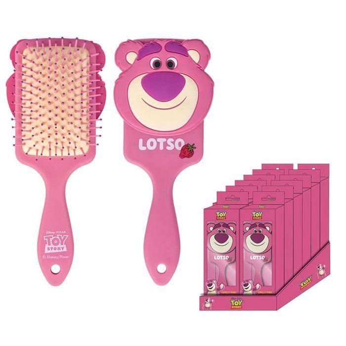 Brosse à Cheveux - CERDÁ LIFE'S LITTLE MOMENTS - Toy Story - Démêlante - Design Lotso - Rose