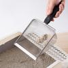 Mesh Cats Litter Scooper Stainless Steel Easy to Clean Kitten Sifter Shovels for Small Kitty Puppy Pet Cleaning Equipment