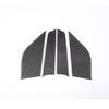 4PCS Real Carbon Fiber Car Door A-Pillar Interior Trim For Ford Maverick -23