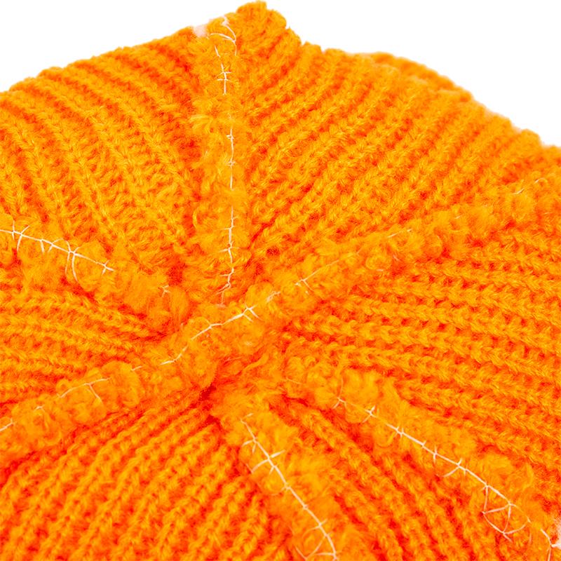 Knitted Hats Women Black Beanie Thick Hat Winter Hats Beanies Skullcap