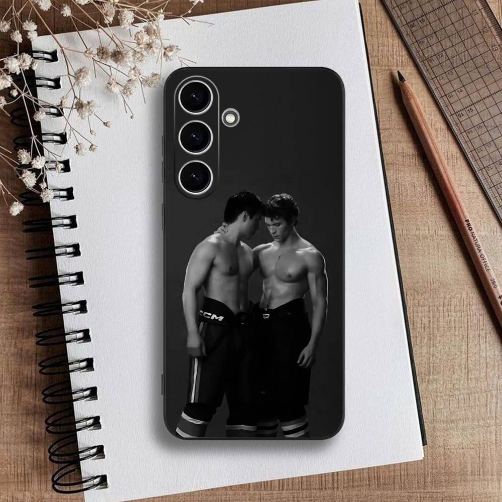Pure Heated Rivalry Phone Case For Samsung Galaxy A73,A72,A71,A70,A53,A52,A51,Soft Silicone Black Cover