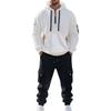 Spring and Autumn Men's Sweater Hooded Zipper Multi-Pocket Pullover Men's Sports Casual Jacket
