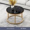 Nordic Light Coffee Table: Simple and Stylish Living Room Piece for Small Apartments