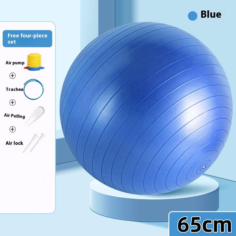 

65/75/85Cm Thickened Explosion-Proof Yoga Balance Ball Postnatal Period Rehabilitation Ball Pilates Equipment Home Use Gym Equipment