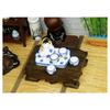 Miniature Teaware Set Model For Children And Collectors With Blue White Porcelain Teapot Cup Tray Doll House Furniture