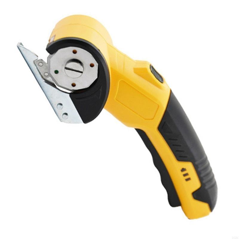 Cordless Electric Scissors Rechargeable Cardboard Cutter with LED Light Box Cutter For Fabric Paper Cardboard Carpet