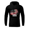 Casual Letter Print Men's Loose Hoodie
