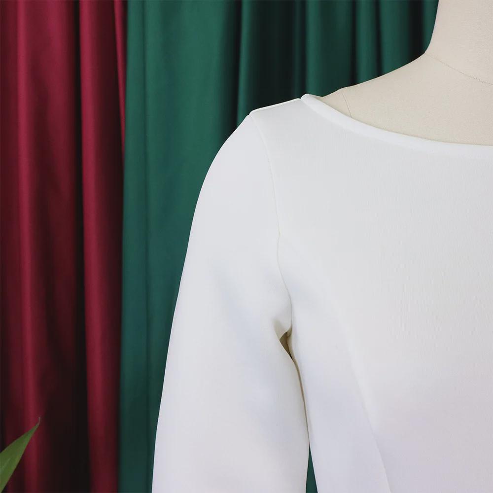 D346 Women's 2023 Summer Solid Color Evening Dress - Elegant Big Swing Skirt