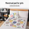 Reversible Cartoon Crawling Mat & Breathable Menstrual Pad for Dorms and Cribs