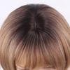 Light Brown Short Bob Wig: Stylish Full-Head Wig for Women