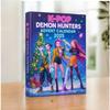 2D/3D Acryl Dämonenjäger Weihnachtsbaumschmuck Kpop Stil Adventskalender Blind Box Niedliche Gothic Feiertagsdekoration für Teenager und Frauen Geschenk