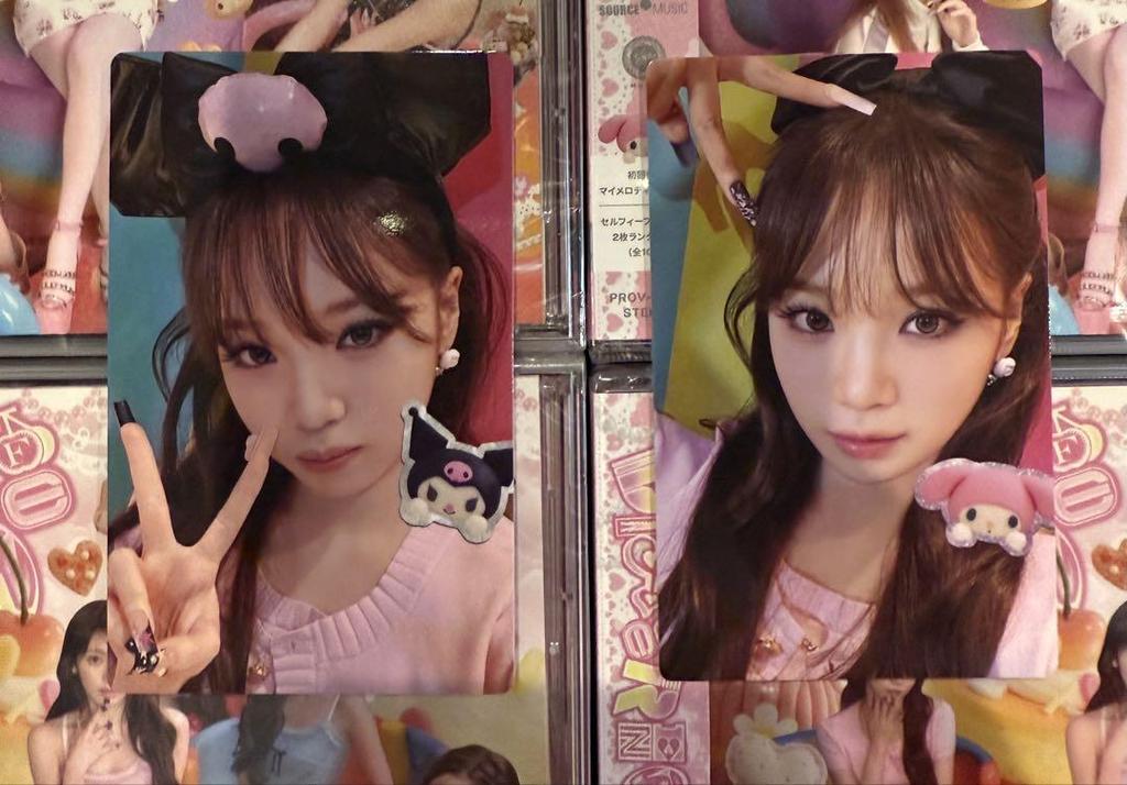 [USED] Lu Seraphim different My Melody Kuromi Chaewon