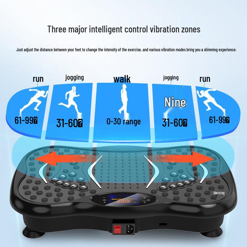 Compact Full-Body Vibration Exercise Machine for Home Use