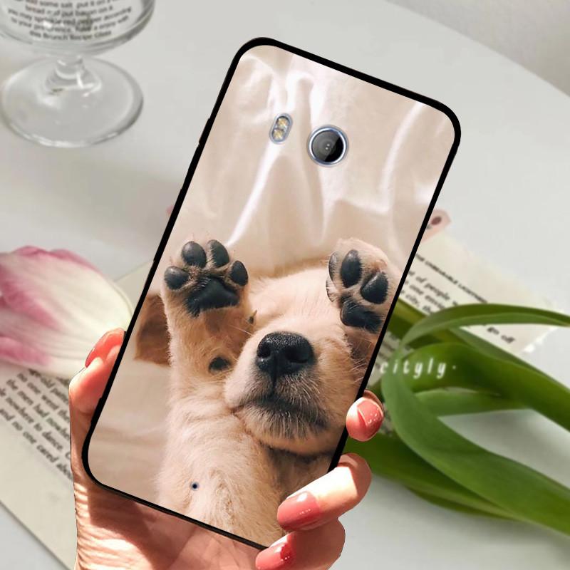 For HTC U11 + Case Soft Silicone Back Cover Phone Case for HTC U12 LIFE / U11 Plus U 11 Bumper Coque HTV33 Shockproof Funda