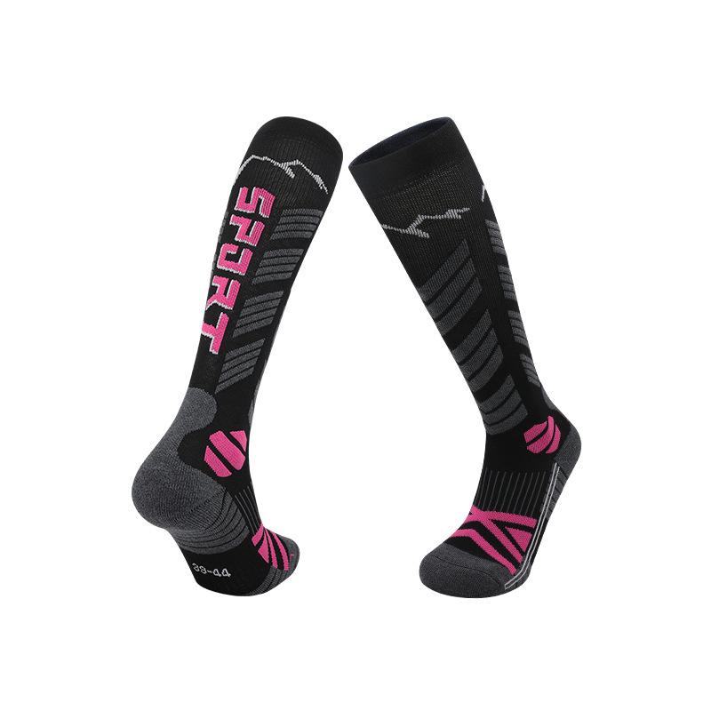 2026 Winter Professionelle Skisocken Verdickte Wollsocken Herren und Damen Langschaft Thermische Schneesocken Sportschnee Socken