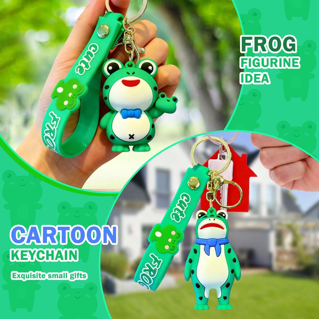 Frogs Doll Exquisite Small Gift Creative Cartoon Keychain