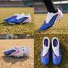 Nike Phantom 6 Low Academy MG Racer Blue Unisex Cleats White Pink-Blast HJ4564-446