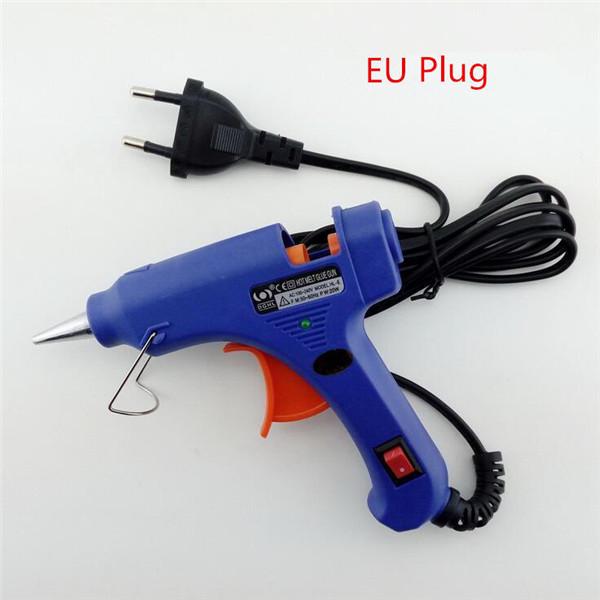 

Мини-пистолет Blue Melt мощностью 20 Вт + 42 клеевых стержня, вилка США/ЕС EU plug