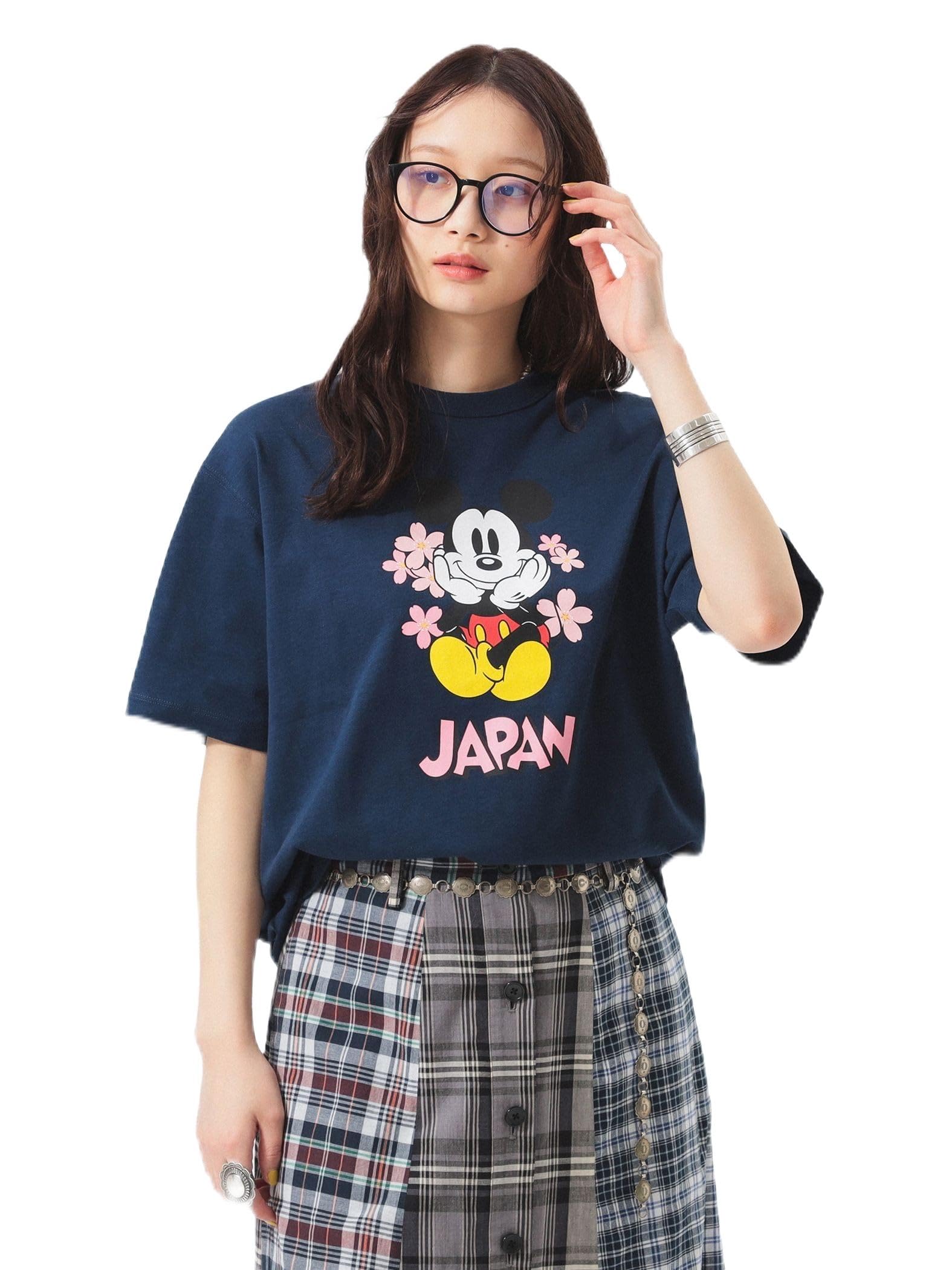 

Beams Boy S/S TEE [Special Order] Champion Mickey Mouse T-shirt, Women s, Navy, Size Small